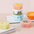 thumbnail image 5 of 1PC Small Containers with Lids , 2 OZ Reusable and Leak Proof Salad Dressing Container and Condiment Containers, Baby Food Storage Containers, 5 of 9