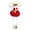 Red, variant on XIANXIAN 3-Piece Outfit Set for 17cm Plush Pendant Dolls, Doll Clothes Accessories with Fluffy Hat, Backpack, Mini Camera