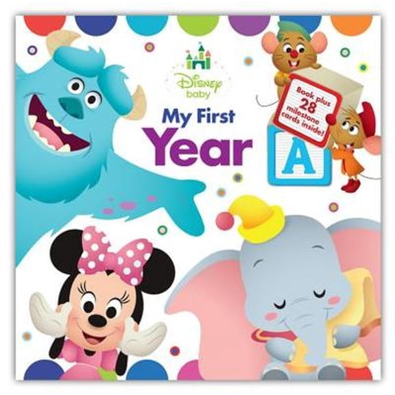 Pre-Owned Disney Baby My First Year: Record and Share Baby's Firsts (Hardcover) by Disney Books