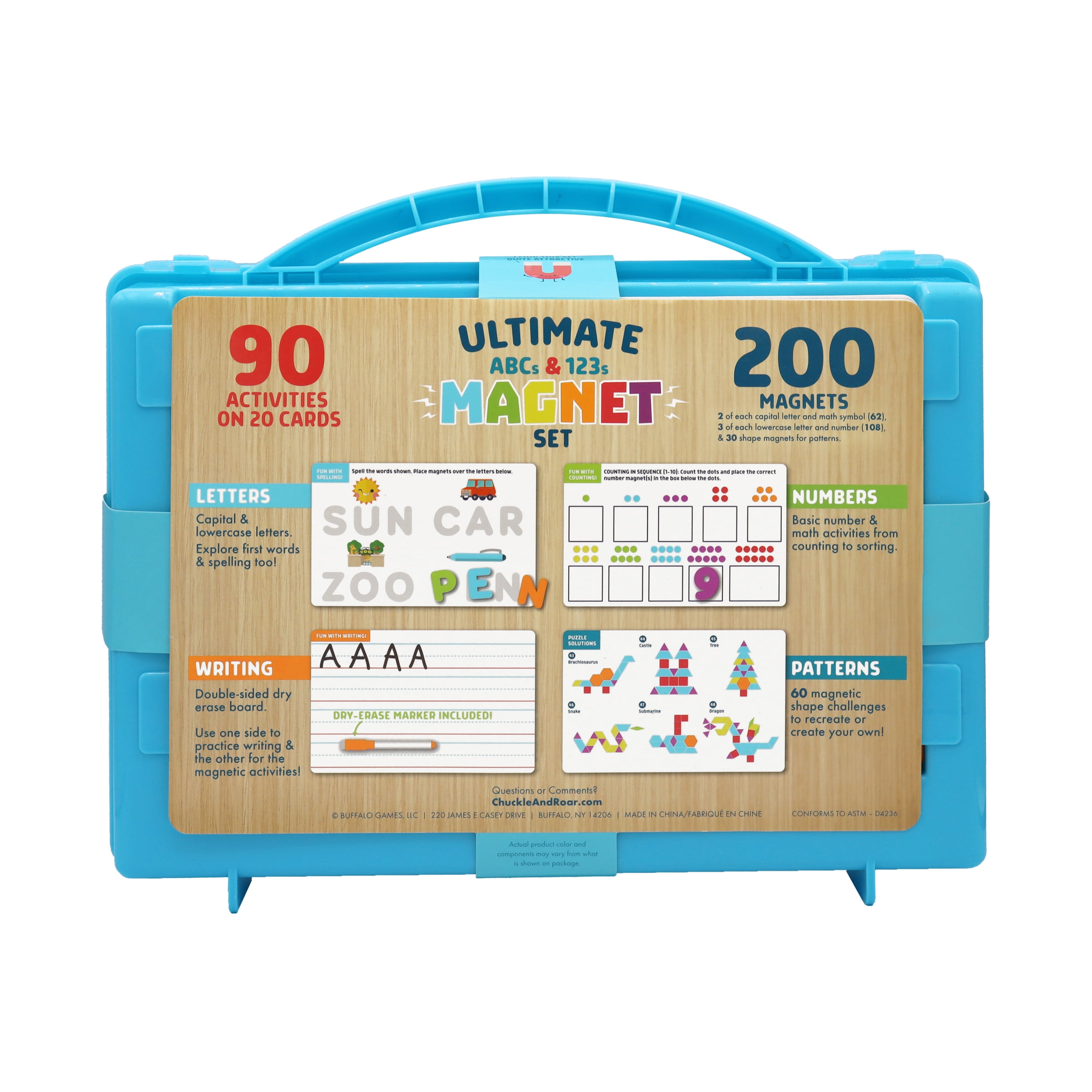 Chuckle & Roar Ultimate Magnet Set for Ages 3+ by Buffalo Games, Chuckle & Roar Ultimate Magnet Set