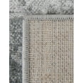 thumbnail image 7 of Unique Loom Sofia Collection Area Rug - Rainier (6' 1" x 9' Rectangle Dark Gray/Gray), 7 of 7