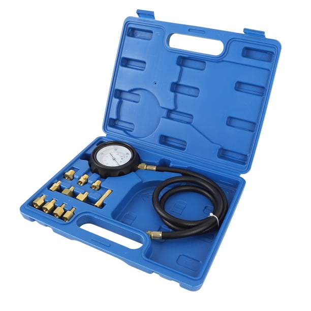 Kit De Medidor De Presión De Aceite Del Motor, Medidor De Presión De Caja De Cambios Automática De 0 A 500 Psi, De Metal, Fácil De Usar, Resistente Con Adaptadores Para