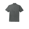 thumbnail image 6 of Port Authority Trace Heather Polo-M (Charcoal Heather), 6 of 6