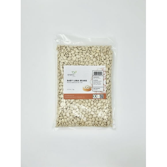 Baby Lima Beans, 1 kg, Petits Haricots de Lima