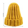thumbnail image 4 of Sonducket Sombrero Unisex mezclas de algodón sólido cálido HIP HOP sombreros de punto hombres gorras de invierno mujeres Skullies gorros para Sombreros jengibre Sonducket AP000123-20, 4 of 6