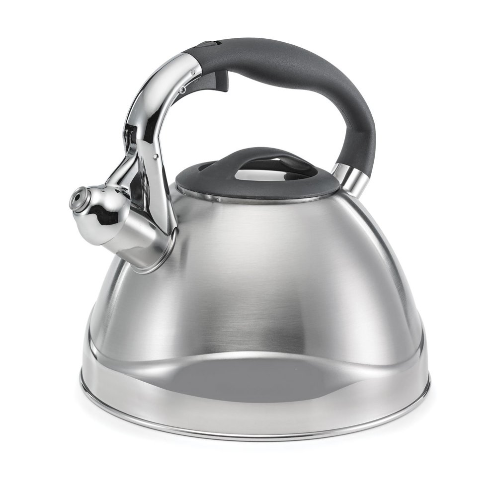 2.6qt Brushed Retro Large Tea Kettle