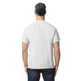 thumbnail image 5 of Gildan Short Sleeve Pocket T-Shirt - Dryblend, Men Crewneck Classic Fit Tee, Ash, L, 5 of 5