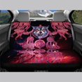thumbnail image 3 of Psesaysky Rear Bench Seat Covers with Wolf Dreamcatcher Decoration, Comfortable Dirt Proof Stretch Covers, 2 Pack for SUV Truck Van Car Interior, 3 of 4