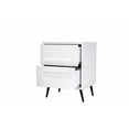 thumbnail image 4 of Set de 2 Buros Lorea Blanco y Negro Kessa Muebles, 4 of 5