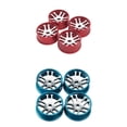 thumbnail image 1 of Juego De Llantas De Rueda De Metal De 8 Piezas Para WLTOYS K969 K979 K989 1/28 RC Car Red Blue Sunnimix none, 1 of 8