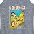 thumbnail image 3 of Luca - La Grande Corsa Postcard - Women's Racerback Tank Top, 3 of 5