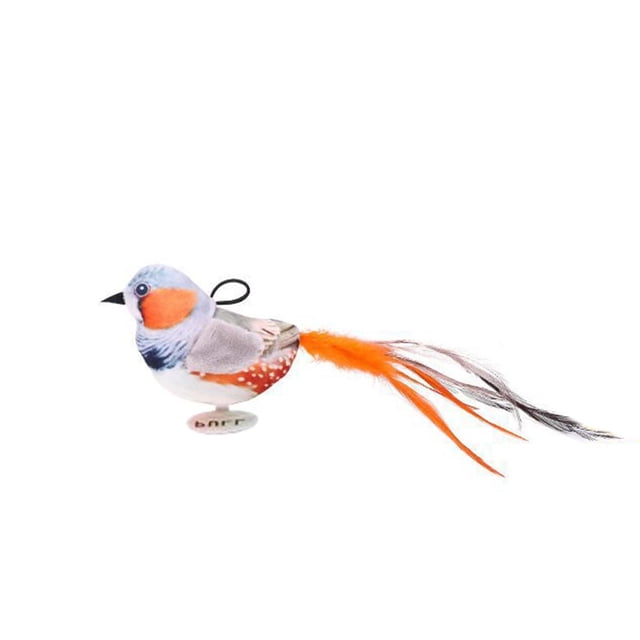 Hearth & Gear Indoor Cats Entertainment Squeaky Bird Toy With Natural Chirping Sound Catmint For Indoor Boredom Cats Cats Toy Dog with Squeakers for Small Dogs Dogs Large Dogs Strong Rope Dog Dog