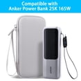 thumbnail image 3 of Funda rígida de viaje CO2crea para portátil portátil Anker de 25.000 mAh, 3 of 9