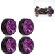 thumbnail image 5 of Neumáticos De Repuesto RC, Neumático Flexible RC Drift 4 PCS Plástico De aleación De Aluminio Fácil De Instalar Para Mantener, 5 of 7