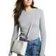 thumbnail image 3 of BOLSA MICHAEL KORS ORIGINAL TRISHA MEDIUM LOGO VAINILLA BLUSH, 3 of 8