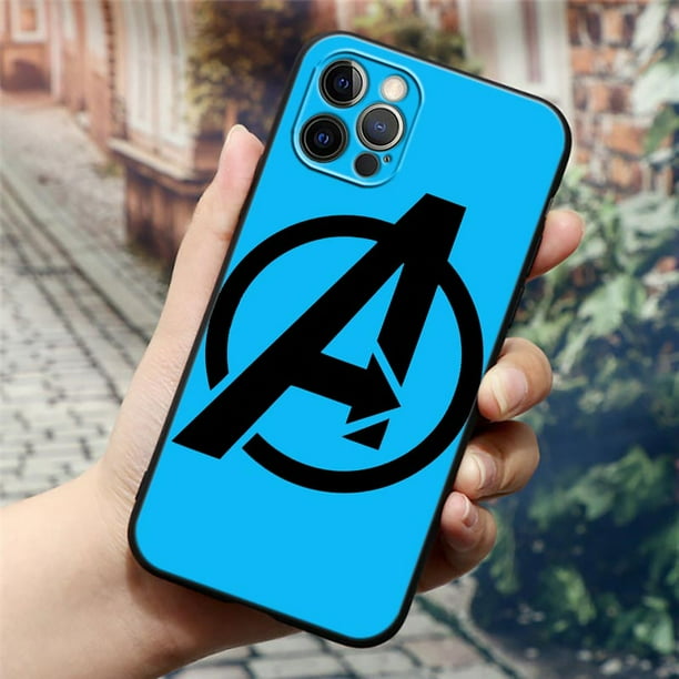 Marvel Iron Man Groot Black Silicone Case for IPhone 12 11 13 14 Pro Max XS XR X 8 7 Plus SE Soft Cover Spiderman Avengers Funda xuanjing unisex