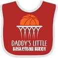 thumbnail image 3 of Inktastic Daddys Little Basketball Buddy Boys Boys Baby Bib, 3 of 4