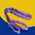 thumbnail image 1 of Lifting Sling 1T Webbing Lifting Sling PES Soft Hoist Webbing Straps Accessory 2 Thickened Ropes for Transportation Construction, 1 of 7