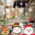 thumbnail image 1 of Decoración navideña Árbol de Navidad Ancianos Muñeco de nieve Copo de nieve Pegatina estática Combinación Decoraciones navideñas familiares Wmkox8yii  fhajkh3455, 1 of 9