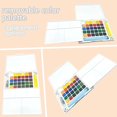 thumbnail image 4 of Set de Pintura MAIKEDEPOT 18 Colores Kit de Viaje con Pincel y Papel, 4 of 9