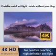 thumbnail image 4 of NARABB Projector Screen, 72 Inches,foldable,indoor And Outdoor 16:9 High-definition 4K Projection Screen,used For Home Theaters,campsites,and Entertainment Activities, 4 of 9