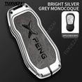 thumbnail image 1 of Zinc alloy+leather Car Key Cover Case For Xpeng Xiaopeng B 4 buttons Key Case P5 P7 G9 G3i Remote Keyless Accessories, 1 of 28