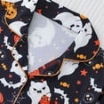 thumbnail image 4 of Censtreet Pajamas Set for Women Short Sleeve Sleepwear Halloween Button Down Pjs Soft 2 Piece Lounge Sets S-XXL, 4 of 6