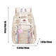 thumbnail image 4 of RKSTN school backpack Transparent PVC Fashion Casual Shoulder Bag Student Schoolbag Swimming Bag Large Capacity Backpack Trendy Versatile Fresh, 4 of 6