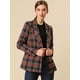 thumbnail image 2 of Chaqueta Formal Doble Botonadura Allegra K Azul Oscuro M, 2 of 6