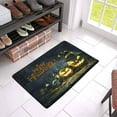 thumbnail image 3 of MKHERT Happy Halloween Decoration Pumpkin Jack Lantern with Burning Candles Doormat Rug Home Decor Floor Mat Bath Mat 23.6x15.7 inch, 3 of 3