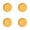 Yellow, variant on 5.7 Inch Reusable Deep Dessert Plates, ECO FRIENDLY Dinnerware Set for Kitchen, Microwave Dishwasher Safe, Lightweight Round Plates for Dog Cat Pet Bowls 4PCS
