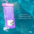 thumbnail image 4 of Soap Bubble IP68 Waterproof Phone Pouch/Case with Triple Seal Protection, Adjustable Strap - Waterproof Fanny Pack for iPhone 16 Pro Max/iPhone 15 Pro Max/14/13/S25/S24/Pixel 9 - Iridescent, 4 of 5