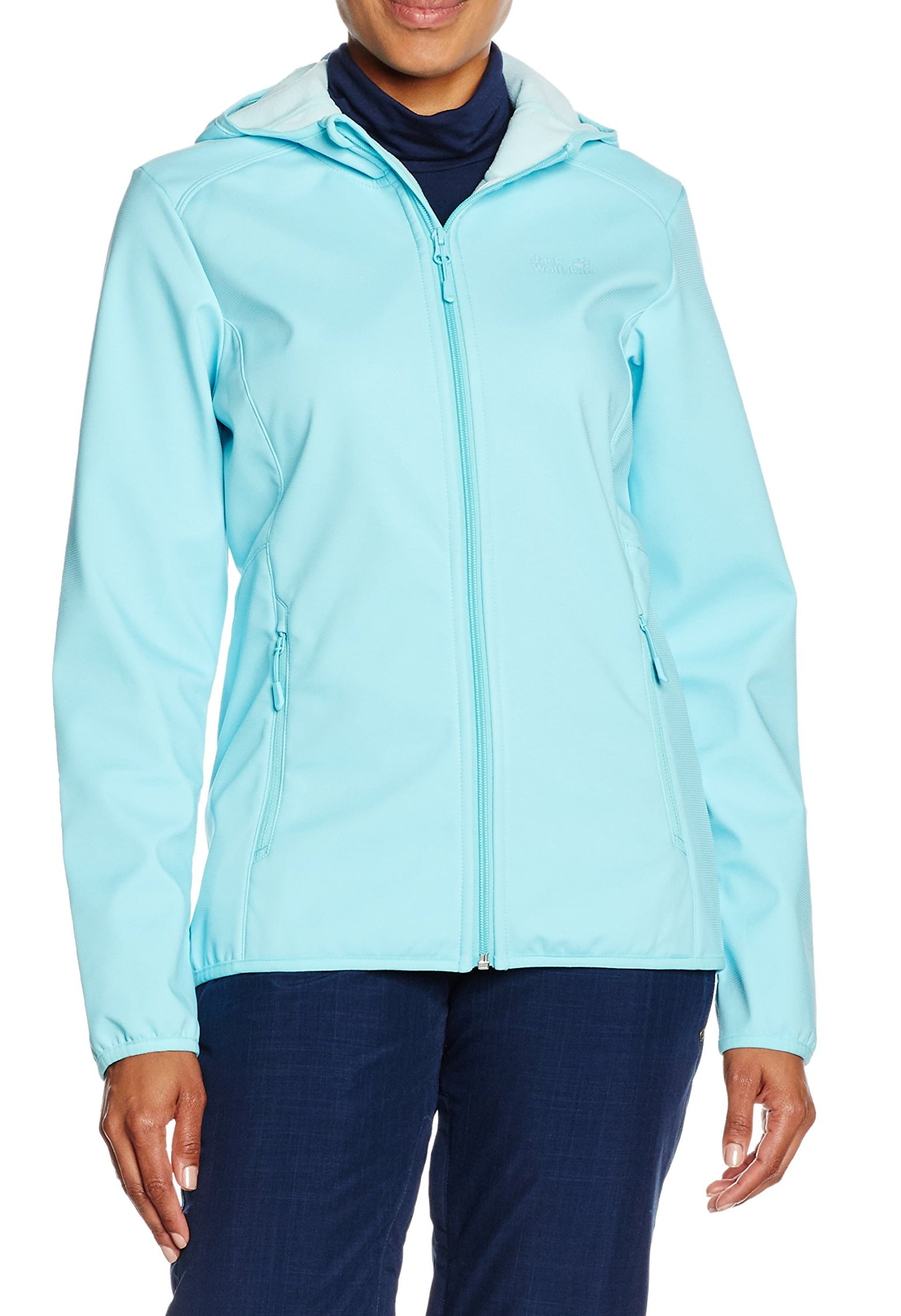 Jack Wolfskin - Jack Wolfskin NEW Icywater Blue Womens Size XS Full-Zip Softshell Jacket 