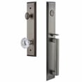 thumbnail image 2 of Grandeur Fifth Avenue D Grip Single Cylinder Handleset with Fontainebleau Interior Knob, 2 of 5