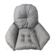 thumbnail image 1 of Cojín lavable para silla de Patio, cojín de mimbre para asiento de cesta, soporte para la espalda, para Columpio de porche con reposabrazos y respaldo, 105x105cm Fivean unisex, 1 of 2