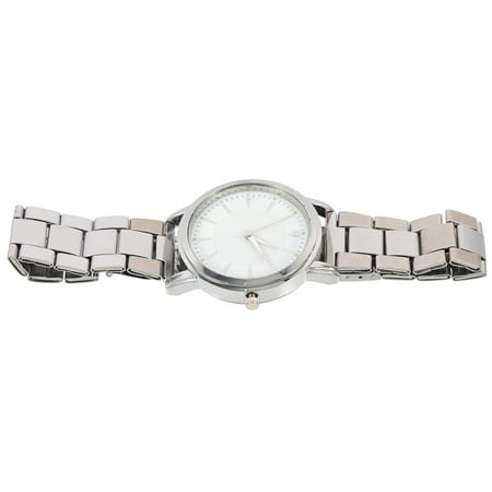 OFFIGAM Men's Stainless Steel Strap Watch with White Dial, Quartz Movement, Stylish Design for Everyday Wear