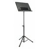 Stagg Model MUSQ55 Heavy Duty Orchestral Music Stand with Holes - Black