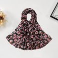 thumbnail image 2 of Elegant Thin Printed Scarf with Soft Drape Multi-Use Accessory for Beach, Office & Casual Outfits, 2 of 5