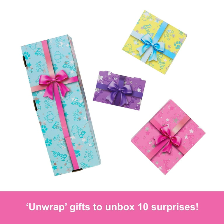 梔子 ✸【énoi】Barbie Flash 10個セット(限定BOX) Barbie Party Unboxed Pet Birthday Doll & Accessories, 10 Surprises