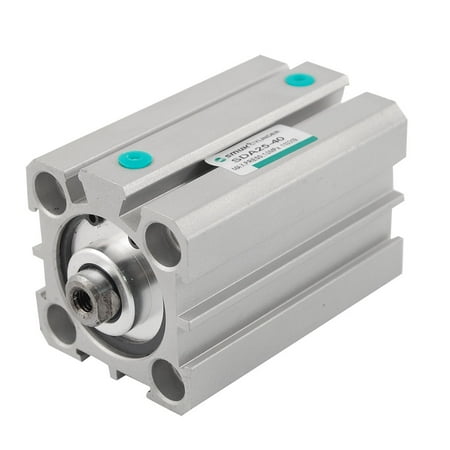 Unique Bargains Unique Bargains SDA Short Stroke 25mm Bore 40mm Pneumatic Stroke Air Cylinder