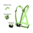 thumbnail image 5 of axGear Reflective Vest Adjustable Safety Running High Visibility Belt Cycling Hiking, 5 of 5