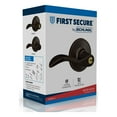 thumbnail image 6 of First Secure by Schlage Presley Keyed Entry Door Lever Lock in Aged Bronze for Exterior Door, 6 of 9
