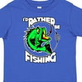 thumbnail image 4 of Inktastic I'd Rather Be Fishing Boys or Girls Toddler T-Shirt, 4 of 5