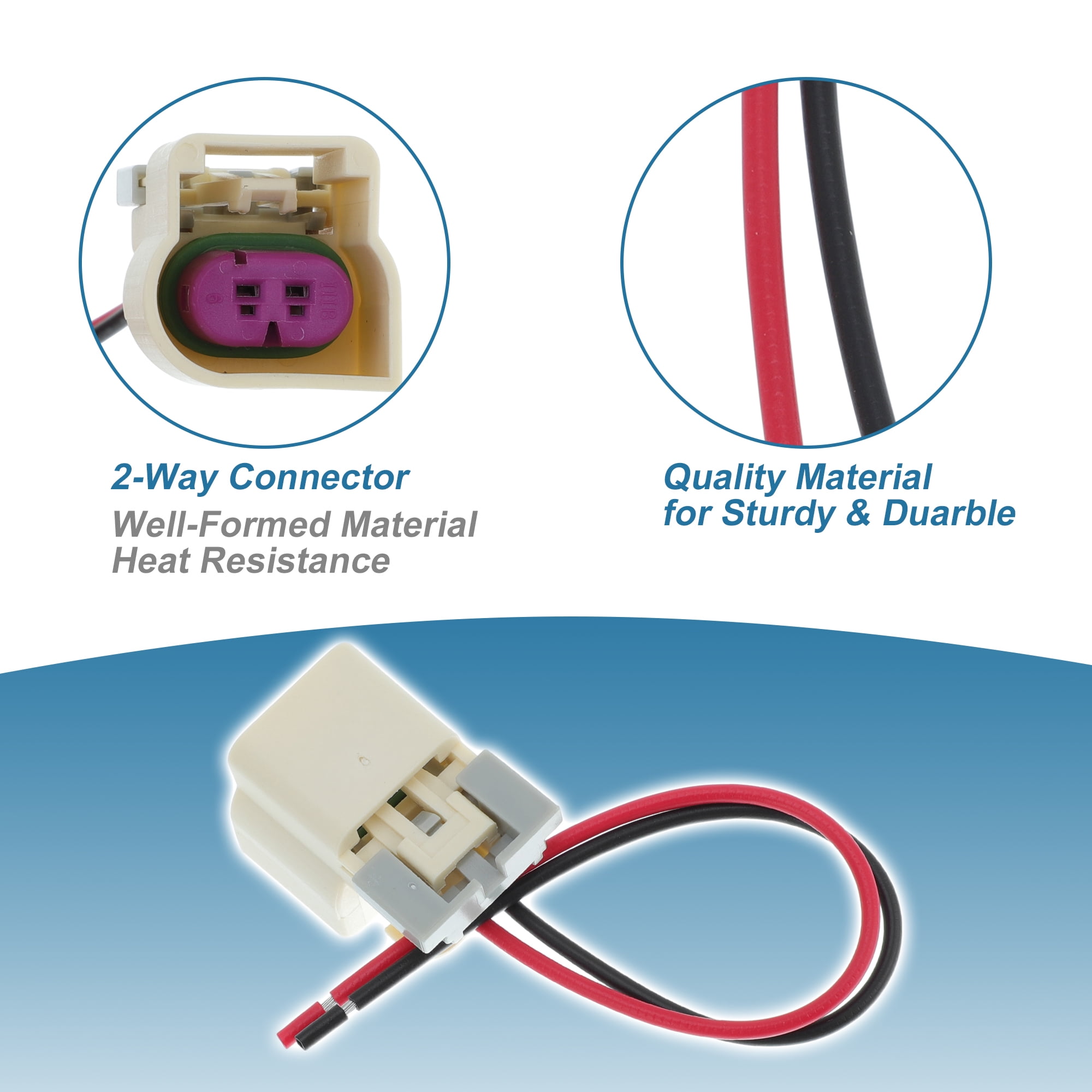 Unique Bargains Knock Sensor Connector Wiring Harness for Buick and for Chevrolet Models