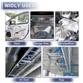 thumbnail image 6 of Unique Bargains 394mil 10mm 0.61sqft Car Sound Deadening Mat Glassfiber Heat Shield Material Self Adhesive for Hood Boat Engine Cover 78.74"x39.37" Silver Tone, 6 of 7