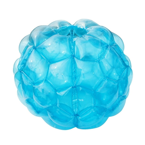 Bolas de parachoques de 60CM, pelota de fútbol de burbujas corporales Azul Sunnimix Bolas de parachoques