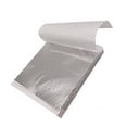thumbnail image 1 of Billuyoard 100 Uds. De papel de aluminio para manualidades, papel dorado, láminas doradas, decoración exquisita para pasteles y comidas, oro/plata/oro Conjuntos de muebles de dormitorio Plata Billuyoard HA024798-02, 1 of 6