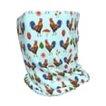 thumbnail image 2 of Vsdgher Roosters And Plants Slouchy Beanie Hat for Men/Women, Skull Cap Chemo Cap Night Sleeping Cap, 2 of 8