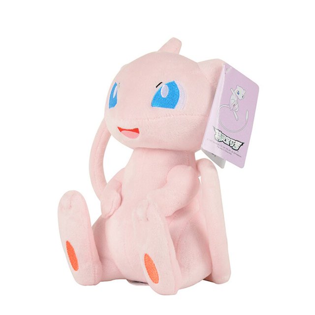Pokemon - muñeco de peluche pikachu Bulbasaur Jigglypuff Lapras Eevee Anime pokemon, peluche, regalo para niñosMiau 23cm zhangyuxiang unisex