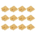 thumbnail image 1 of ELAYARD 12 Pcs Mini Pyramide de Jardin en Résine Dorée pour Aménagement Paysager pour Collectionneurs, 1 of 8